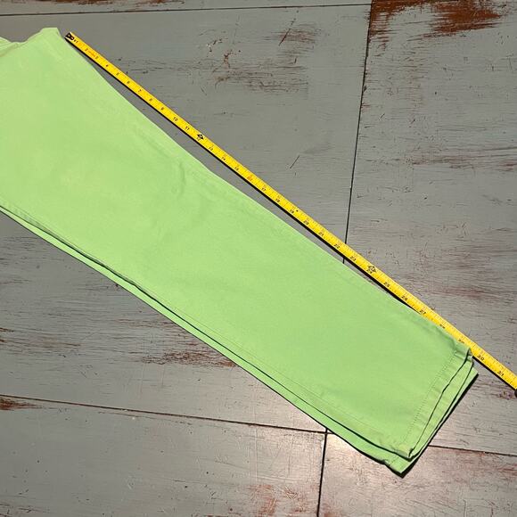 2b Bebe Seafoam Green Women/s pants slim fit size 8 - Picture 4 of 6